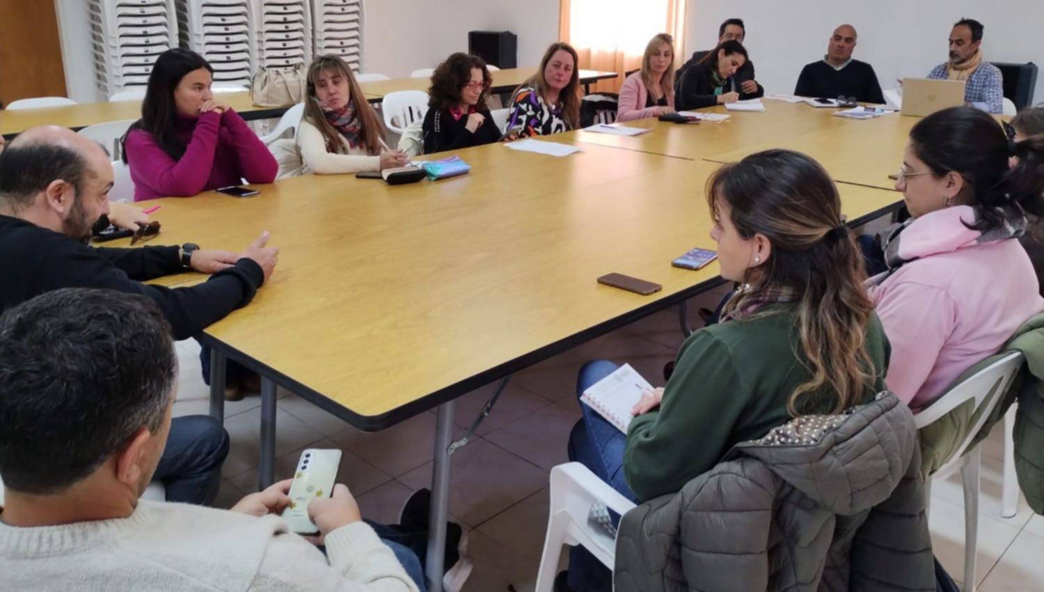 Pugnaloni participó de la reunión del Consejo de Educación y Trabajo